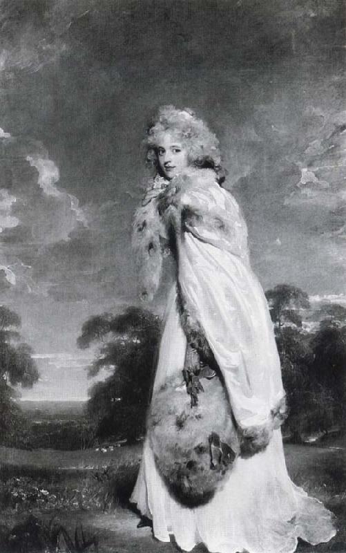Sir Thomas Lawrence Elizabeth Farren,Later Countess of Derby oil painting image